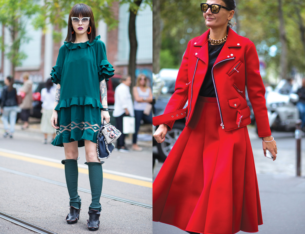 Colour theory (right: Giovanna Engelbert @bat_gio)